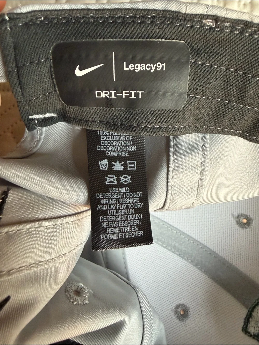 Nike Legacy91 Dri-FIT Michigan State Light Gray Hat